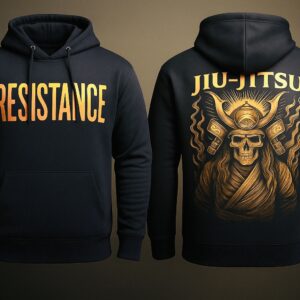 Hoodie Negra Espiritu Samurai