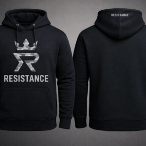 Hoodie Camuflaje gris