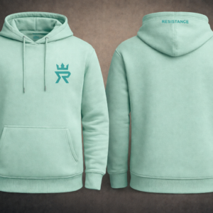 hoodie menta resistance