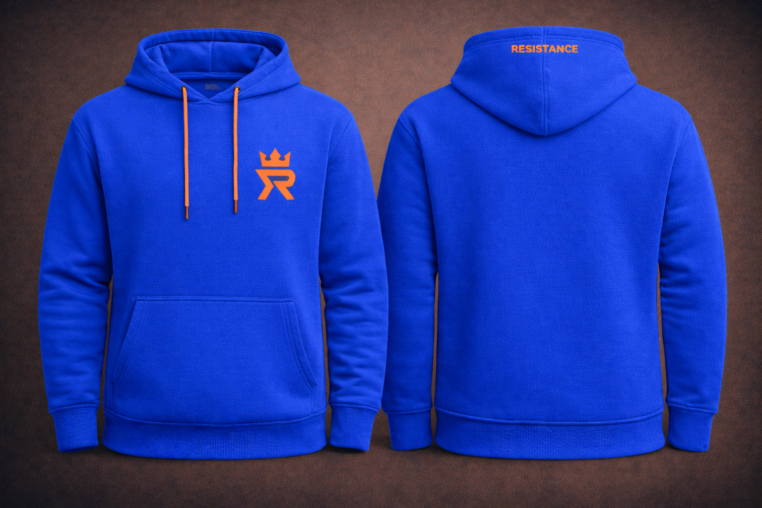 Hoodie Azul eléctrico