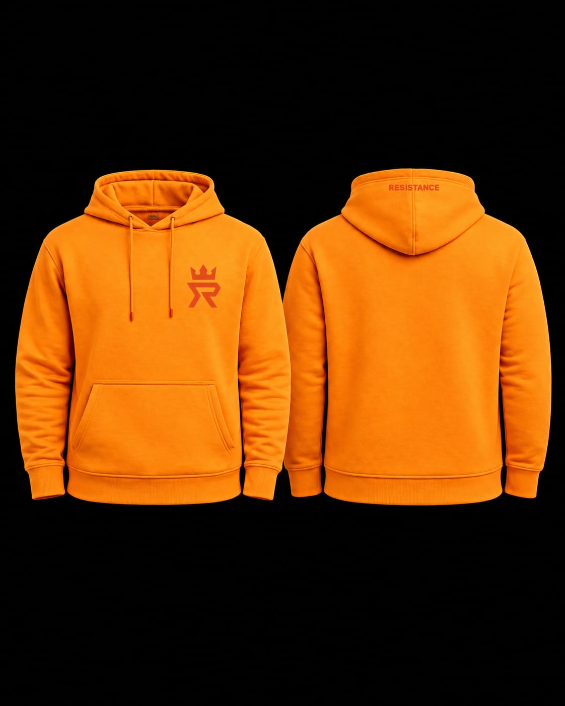Hoodie Resistance Mango Tone