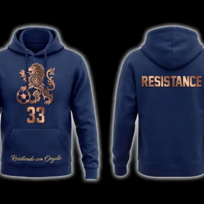 Hoodie azul marino legado del leon